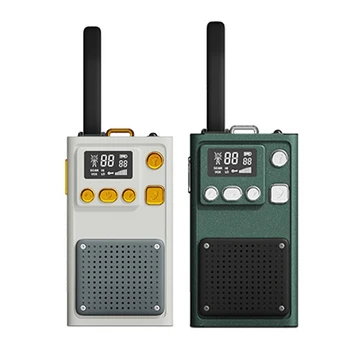 Prenosné Rádio Walkie Talkie Long-Range Communication 400-470MHZ S LED Bleskom Pre Vonkajšie