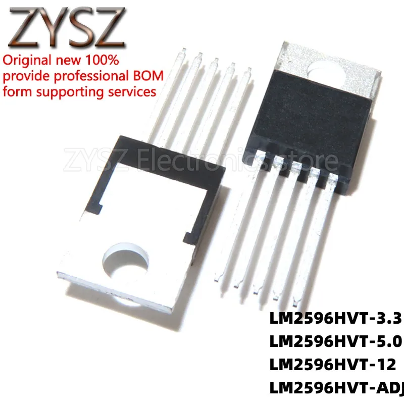 1PCS LM2596HVT-5,0 V/3,3 V/12V/ADJ in-line-220-5 regulátor napätia čip