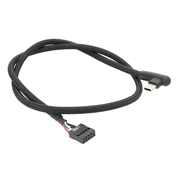 USB 9Pin Typu C Konektor pre Adaptér Line Anti Enhanced Data Transfer Dátový Riadok 60 CM B0KA