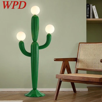 WPD Nordic Kaktus Poschodí Lampa Krém Štýl Obývacej Izby, Spálne, LED Tvorivosti Dekoratívne Atmosféru