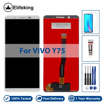 LCD Pre Vivo V7 / Y75 Displej Dotykový Displej Digitalizátorom. Montáž Náhrada Za 1718 100% Testované Nástroje