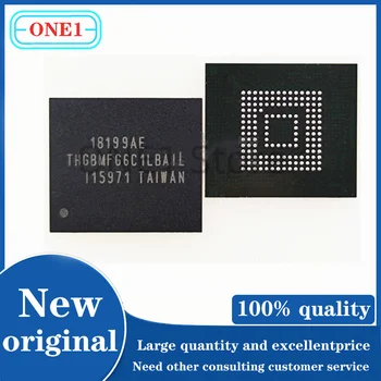 1PCS/veľa Nových originálnych THGBMFG6C1LBAIL 8 GB EMMC FBGA153 mobile font pamäťový čip