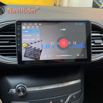 8GB+128GB AI Ovládanie Hlasom Android 13 Bezdrôtový CarPlay autorádia Pre Peugeot 308 T9 308S 2013 - 2017 Multimediálne Video Prehrávač, GPS