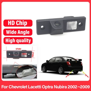 CCD HD Nepremokavé Fisheye parkovacia Kamera Pre Chevrolet Lacetti Optra Nubira 2002~2004 2005 2006 2007 2008 2009 Auta Monitor