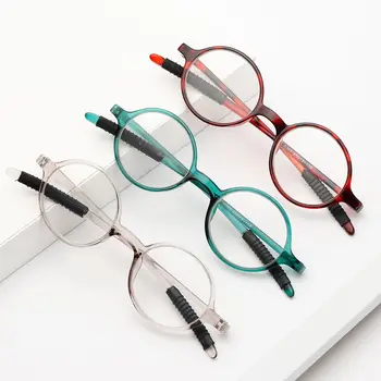 Ženy PC Okrúhle Okuliare na Čítanie Rám Mužov Presbyopia Okuliare Ultralight Ďaleko Pohľad Okuliare Vision Care +1.0~+4.0