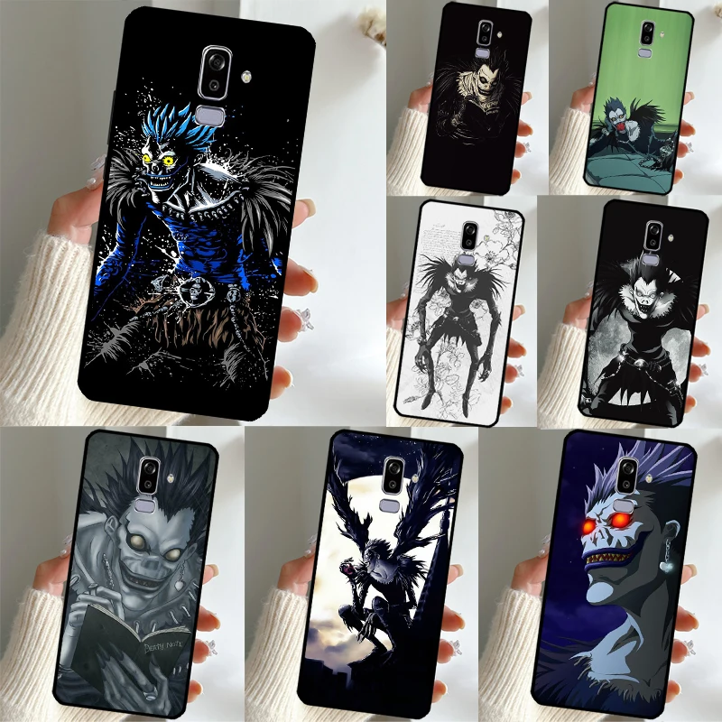 Anime Death Note, Ryuk Obal Pre Samsung Galaxy J6 2018 J4 Plus J8 A6 A7 A8 A9 J1 J3 J5 J7 2016 A3 A5 2017 Kryt