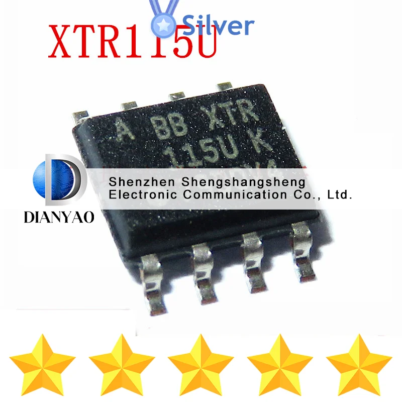 XTR115 SOP8 AD626ARZ Elektronických Komponentov AD823ARZ-R7 AD8627ARZ ADR4540ARZ AO4421 Nový, Originálny INA105KU